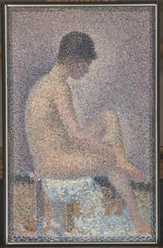 poseuse Seurat