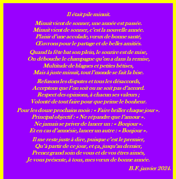 Il était pile minuit p40 L3 m46
