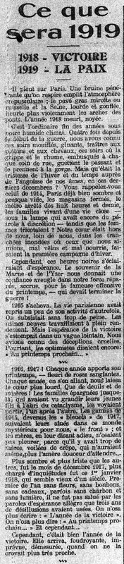 Le Petit Journal 01 01 1919-2