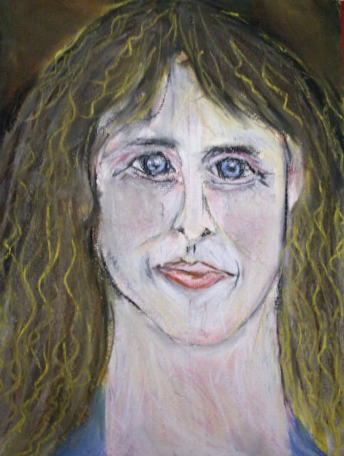 Marie Duval (premier portrait pastel)