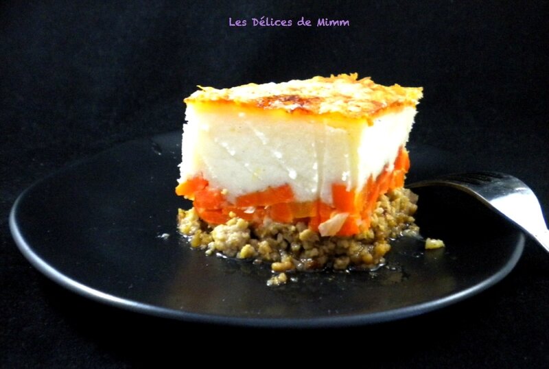 Hachis Parmentier aux carottes 5