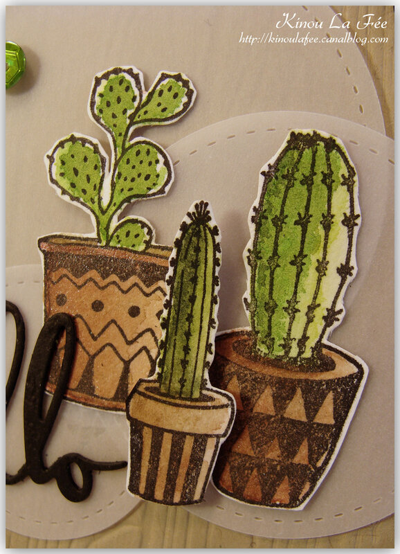 Carte Cactus Aquarelle 4