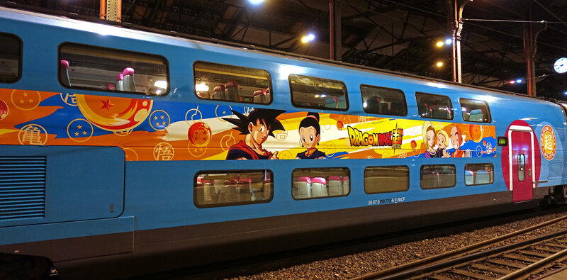 TGV Ouigo Dragon Ball 2