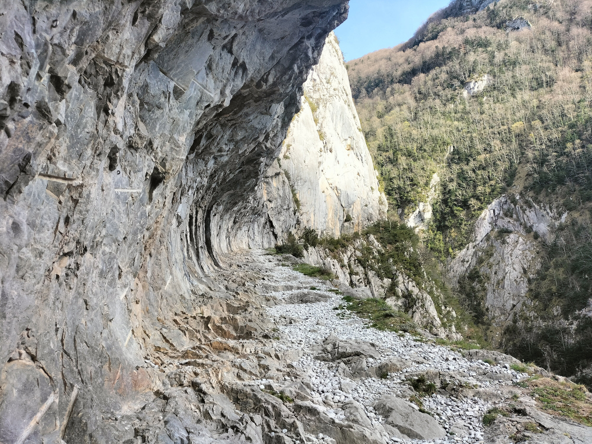 Urdos, chemin de la Mâture, entrée Ouest