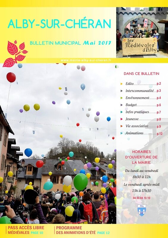 Bulletin municipal mai 2017 page 1