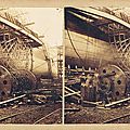 The <b>Leviathan</b> Steamship • S.S. Great Eastern • Launch (ca 1857)
