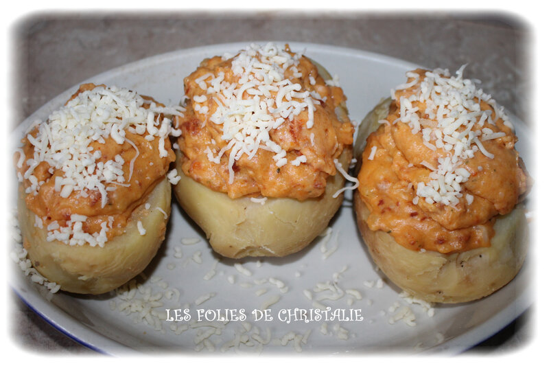 Pommes de terre farcies chorizo 6