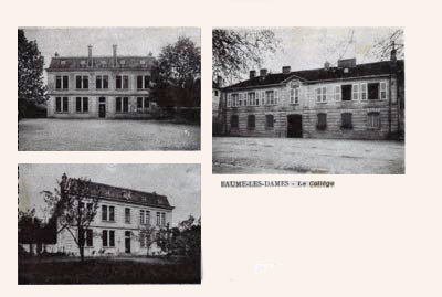 CPA Baumes les Dames Le collège