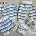 Tricot bébé modèles à tricoter layette bb