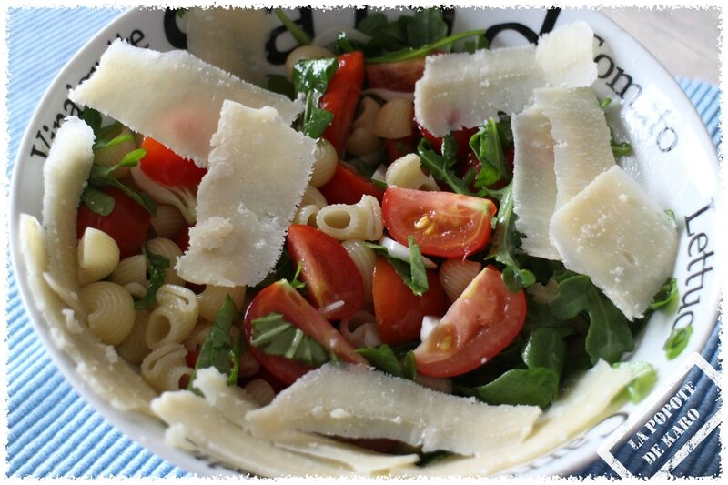 salade italienne au parmesan