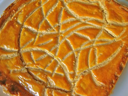 gâteau basque à l'abricot 002
