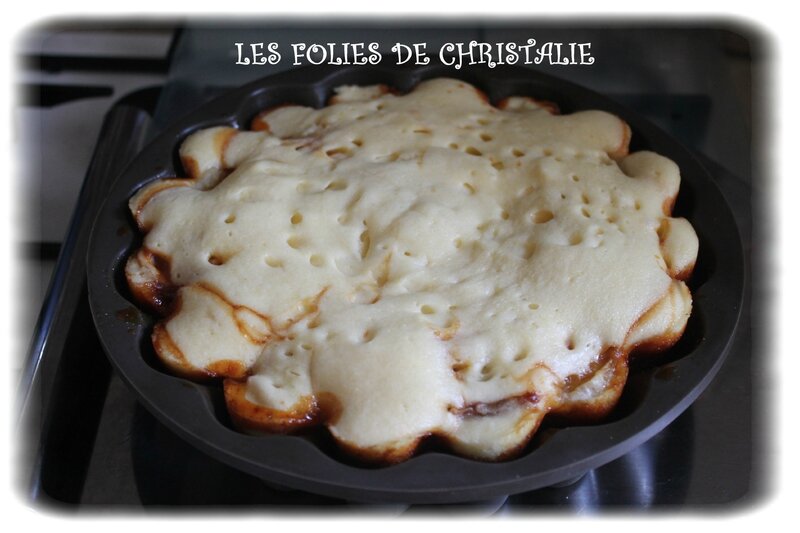 Gâteau banane caramel 5