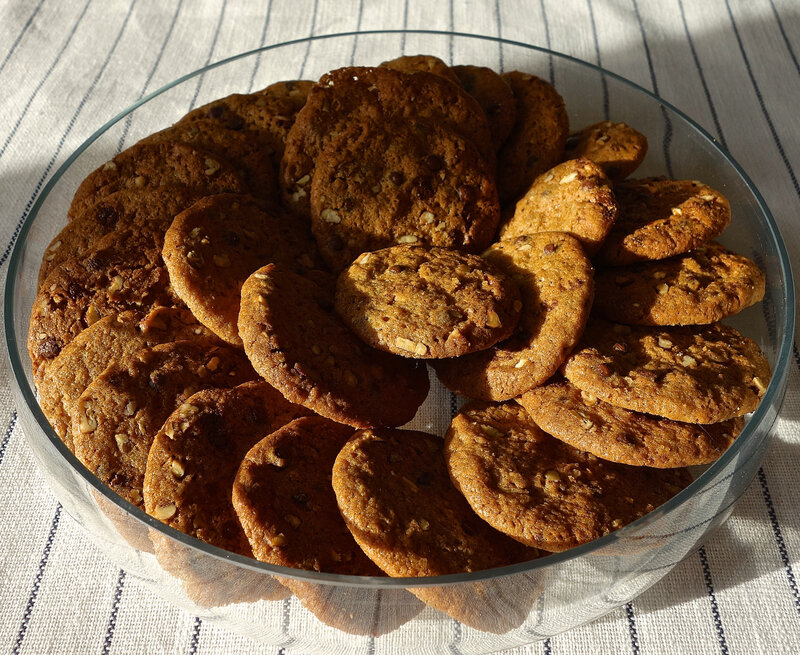 cookies aux noix de pécan et aux perles de chocolat