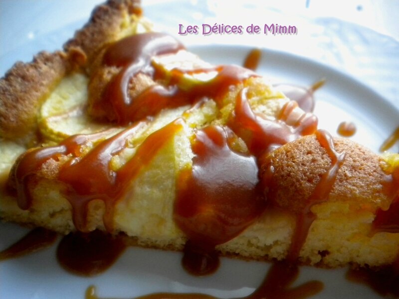 Tarte aux pommes à l’Amaretto et caramel au beurre salé 5