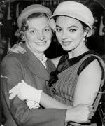 joan collins with her moml