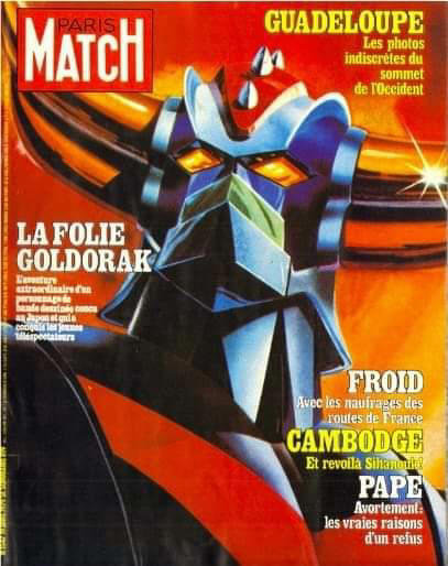 Goldorak Paris Match