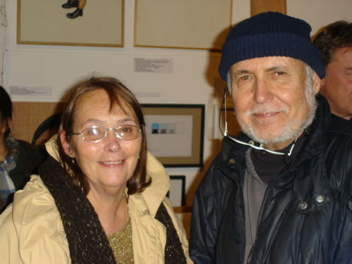FRED FOREST EN COMPAGNIE DE LILIANE DIACONESCO EXPO BEN SE MOUILLE A NICE