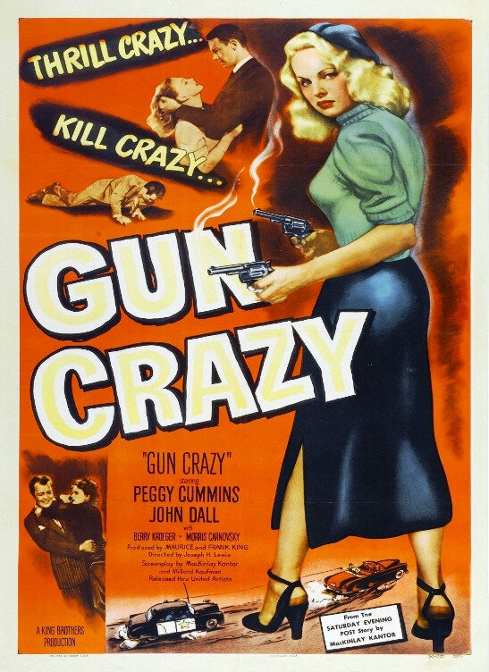 Carte postale Affiche Gun Crazy
