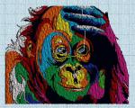 couleur chimpanzé machine