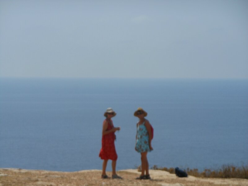 Catherine et Martine à Formentera