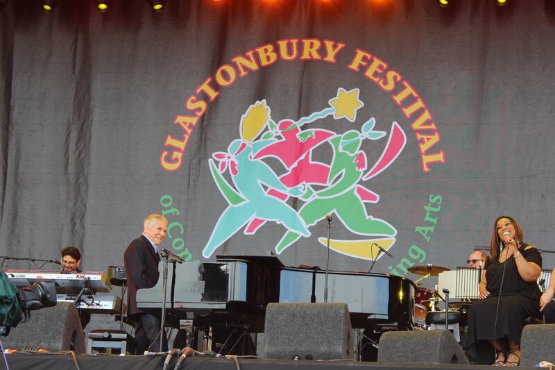 Glastonbury festival samedi 27 juin 2015 Burt Bacharach Pyramid stage