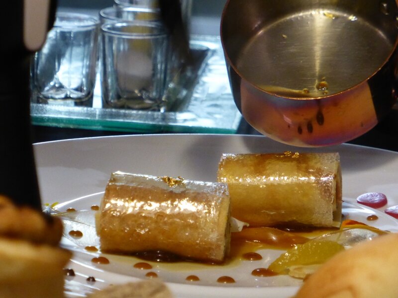 On revisite la Crêpe « SUZETTE » Gelée au Grand Marnier et groseilles (12)