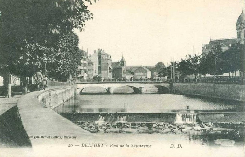 3 CPA Belfort Pont de la Savoureuse R