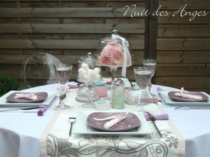 Nuit des anges décoratrice de mariage décoration de table gourmandises 004