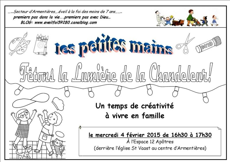 INVITATION CHANDELEUR