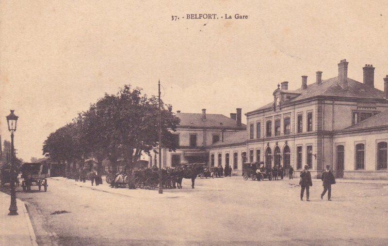 CPA Belfort La gare (2)
