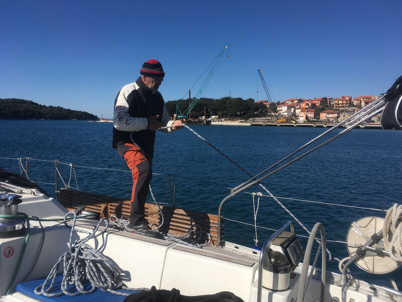 Cres, départ du port, dimanche 15 mars 2020 (1)