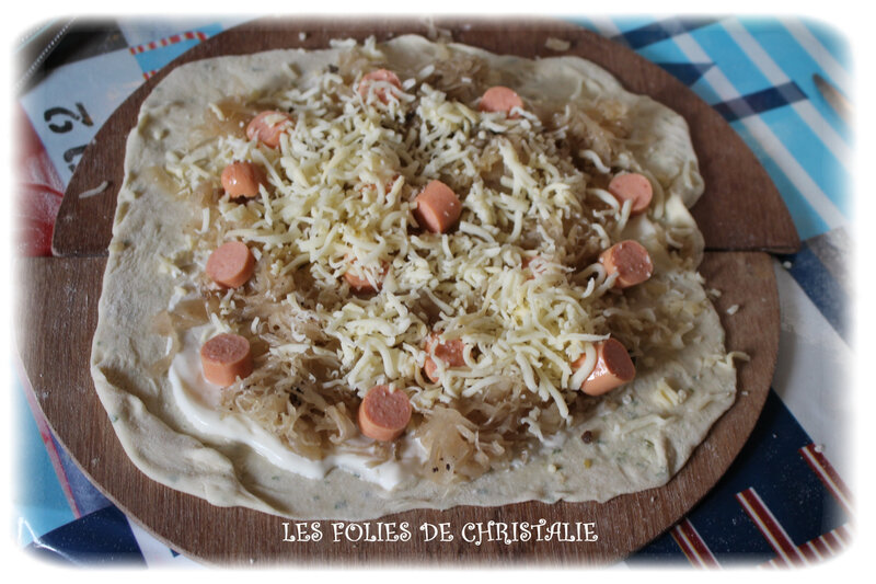 Pizza choucroute 1