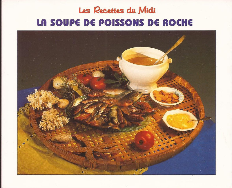Soupe de poissons de roche
