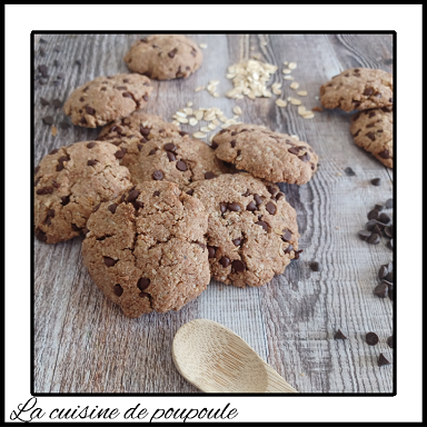 17 biscuits avoine mil chocolat Christelle