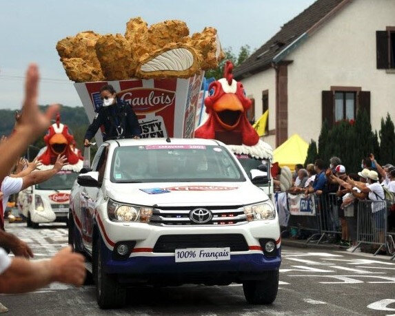 Caravane Le Gaulois Photo ER Lionel Vadam