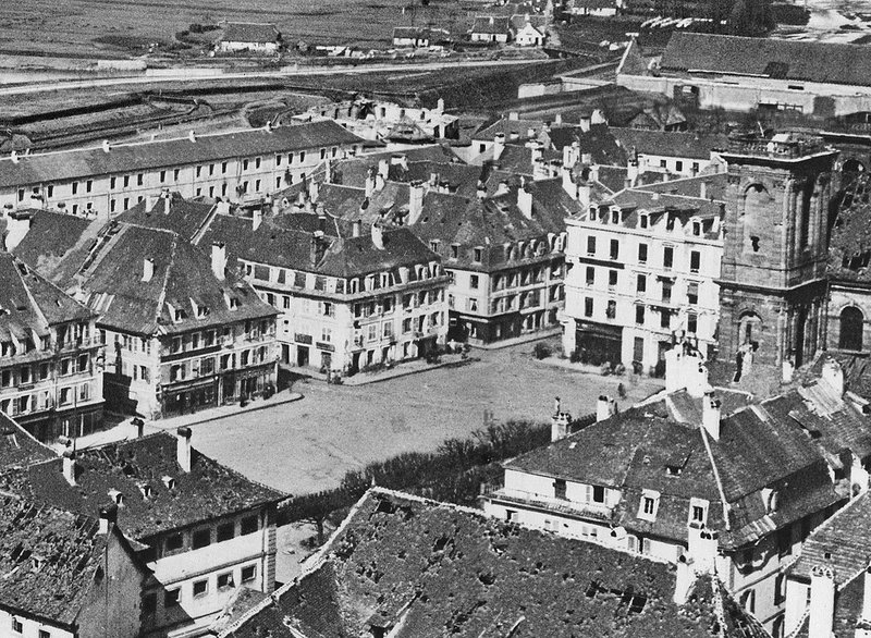 Photo Place d'Armes BF 1870-71