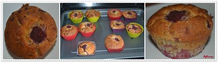 muffins framboise