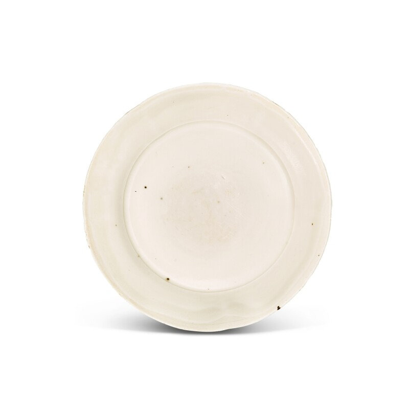 A Dingyao white-glazed lobed dish, Northern Song – Jin dynasty