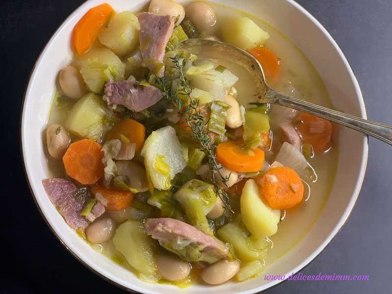 Soupe paysanne au talon de jambon 4