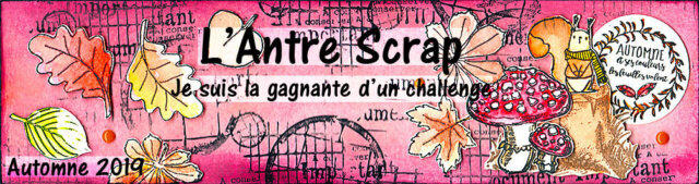 Bandeau 4 - Gagnante d'un challenge