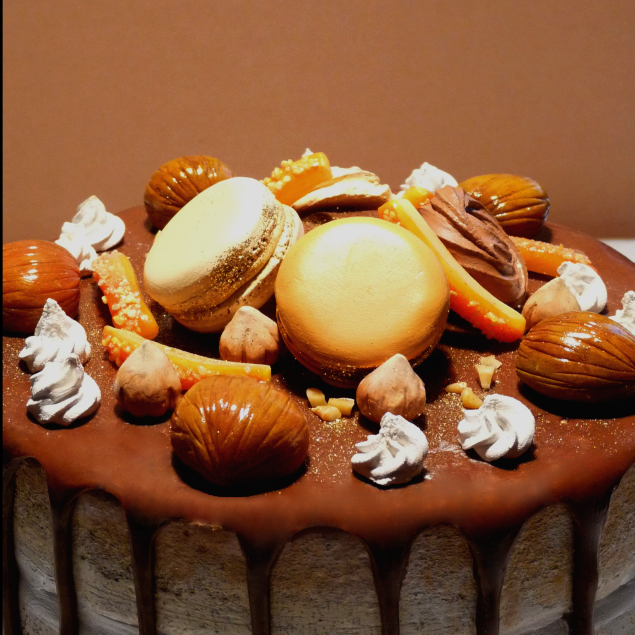 Nude cake gourmand