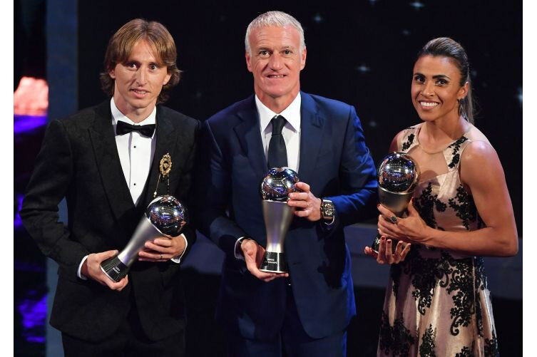 FIFA AWARDS DIDIER LUKA MARTA