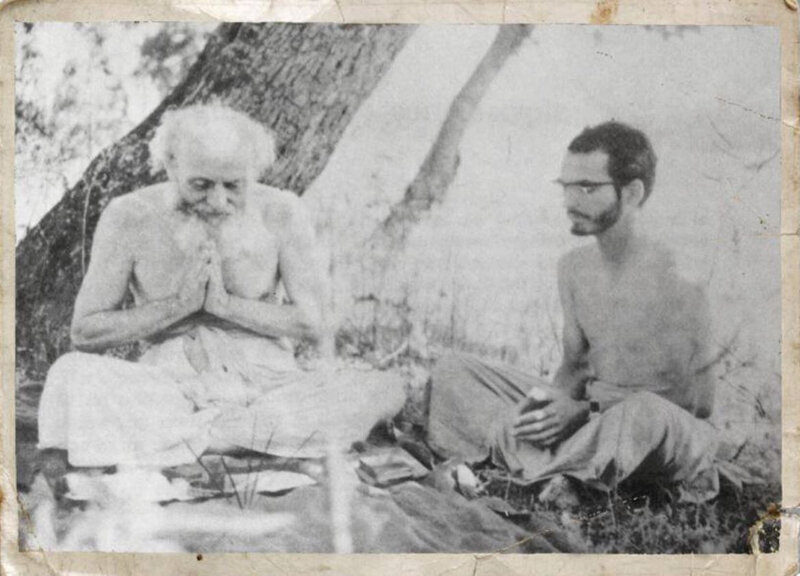 Henri Le Saux et Marc Chaduc, messe à Haridwar
