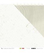 papier-imprime-scrapbooking-carterie-texte-tachete-gris-sur-fond-blanc