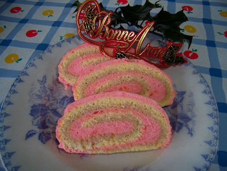 GÂTEAU ROULÉ AU MASCARPONE