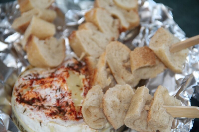 CAMEMBERT A LA PLANCHA - " Du jardin et du marché à l'assiette et à la