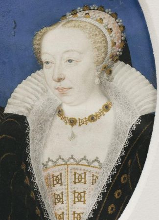 Catherine de Médicis dans un costume des années 1570