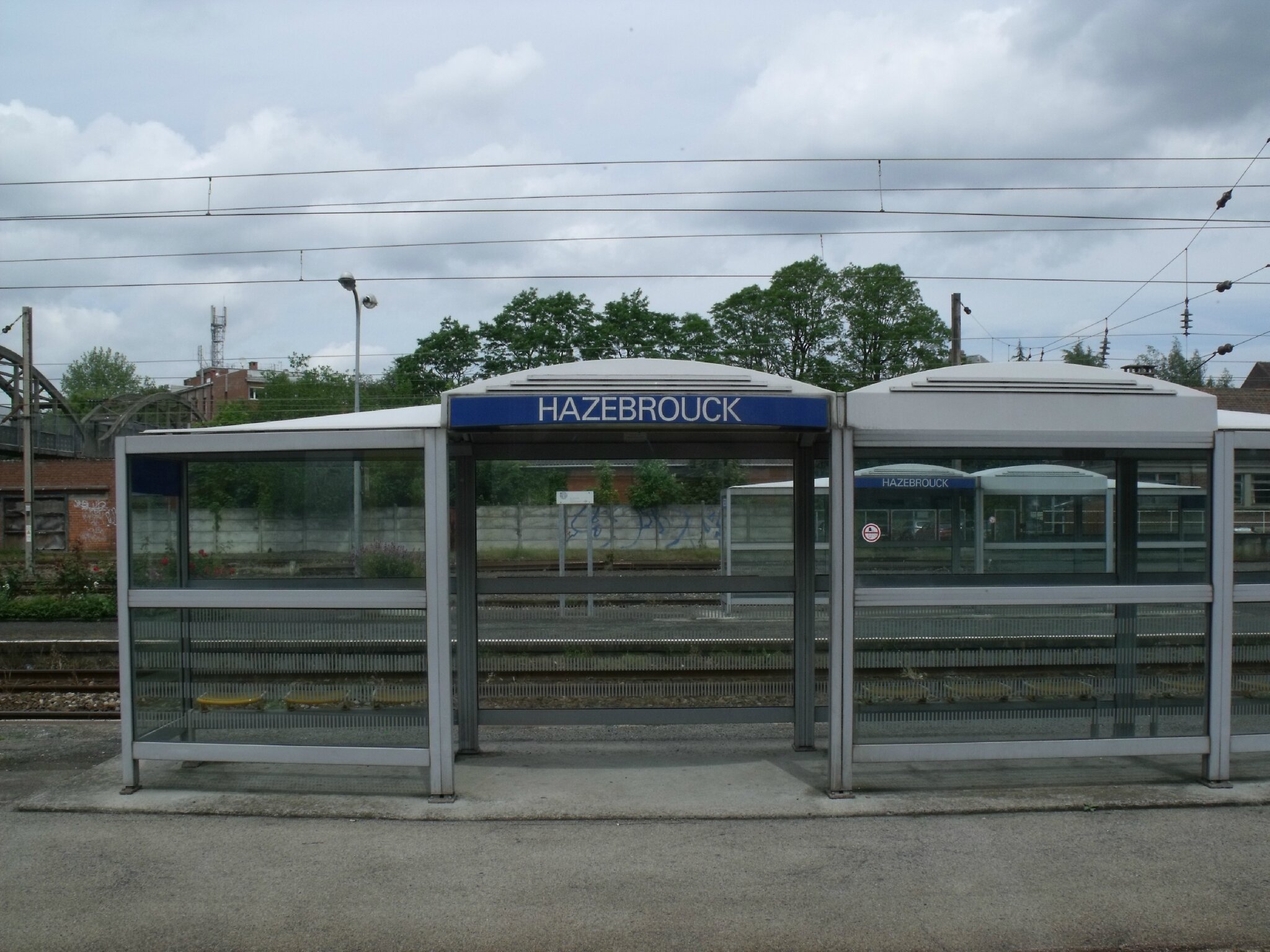 Hazebrouck (Nord - 59) Abri voyageurs