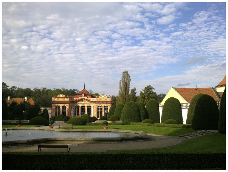 A l'arrière du palais Czernin