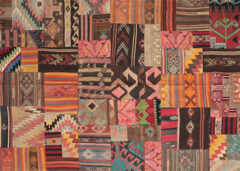 TAPIS KILIM TRES BEAU MAIS PAS MES TONS